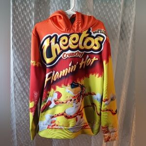 Cheetos Flamin' Hot Hoodie Boy's Size 7-8